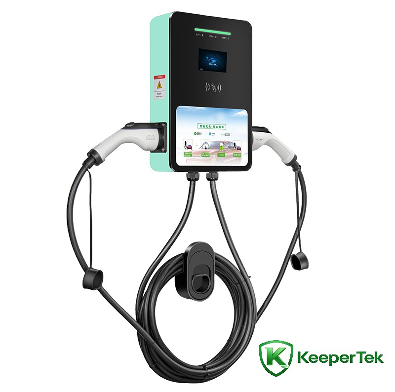 7KW/14KW talno stoječa enojna in dvojna pištola AC polnilni kup KT-HC06